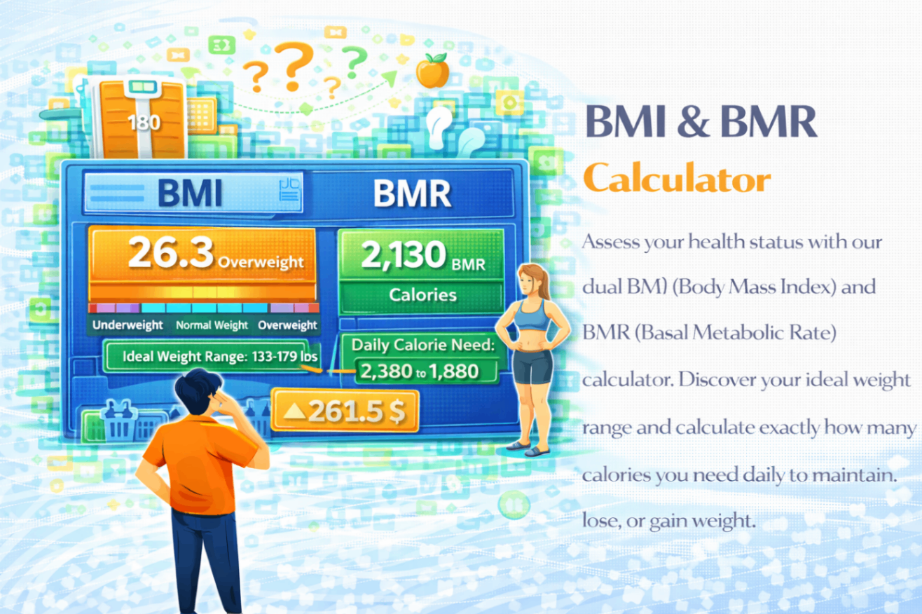 BMI & BMR Calculator