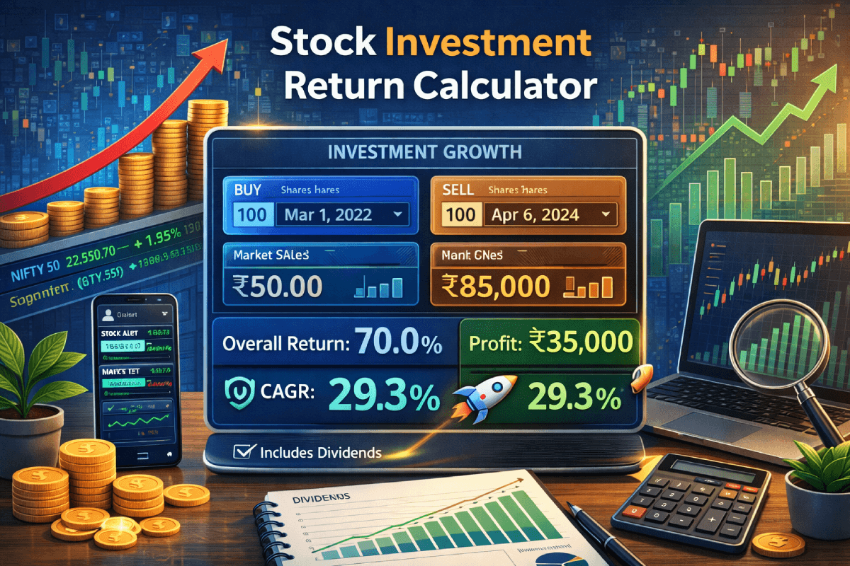 Stock Investment Return Calculator
