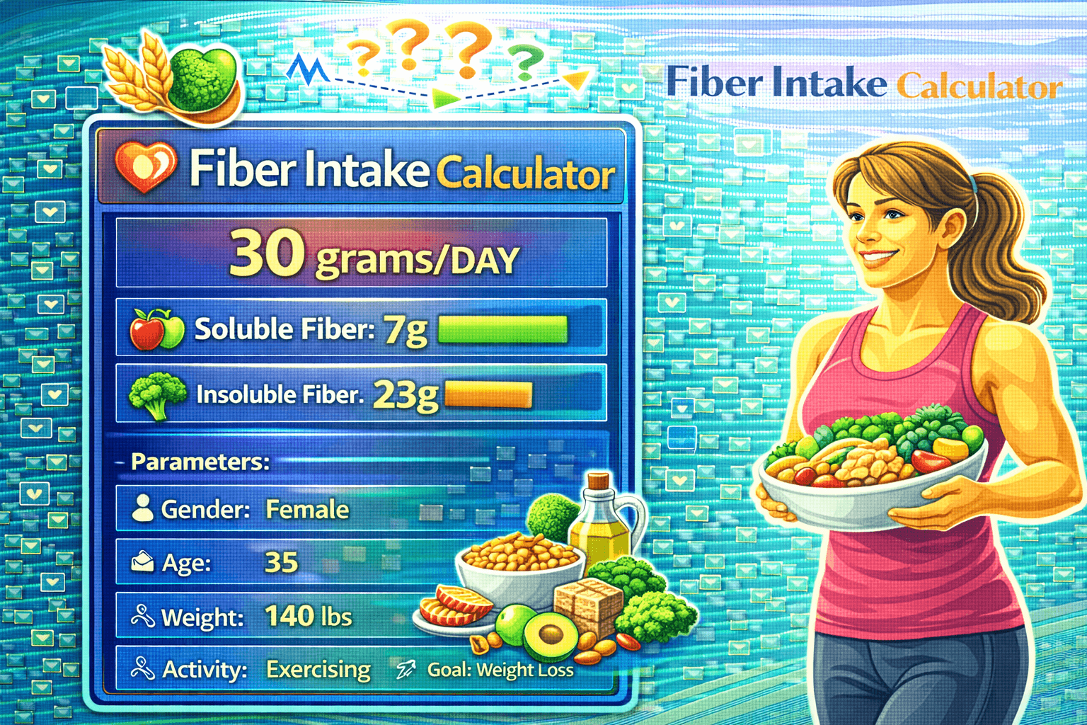 Fiber Intake Calculator