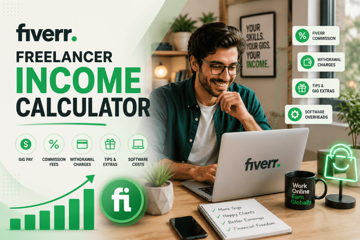 Fiverr Freelancer Income Calculator