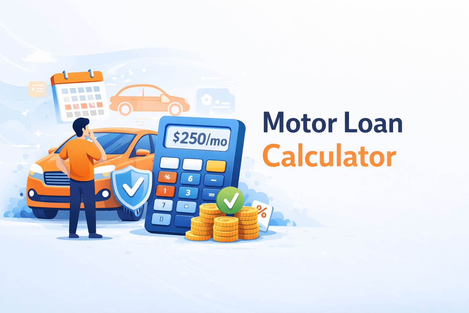 Motor Loan EMI Calculator