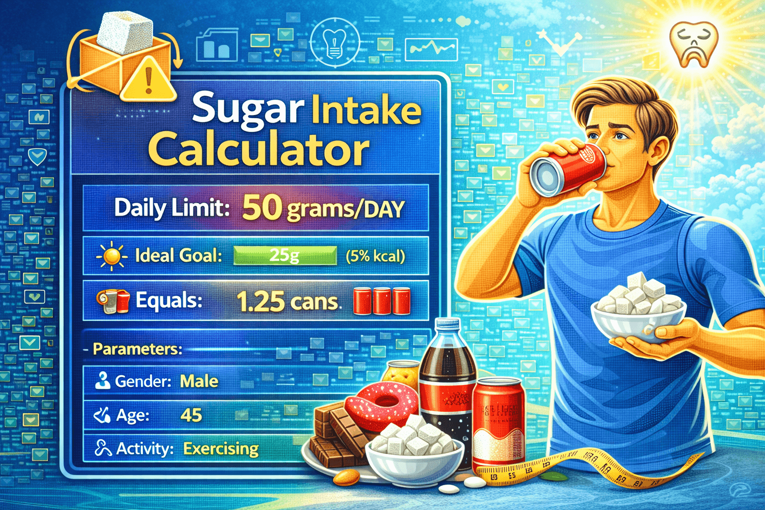 Sugar Intake Calculator