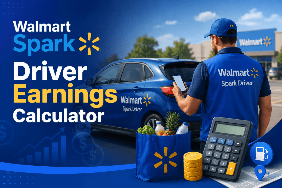 Walmart Spark Driver Earnings Calculator